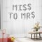 (Mr & Mrs and Miss to Misses) 16 inch balloons with 4 color choices